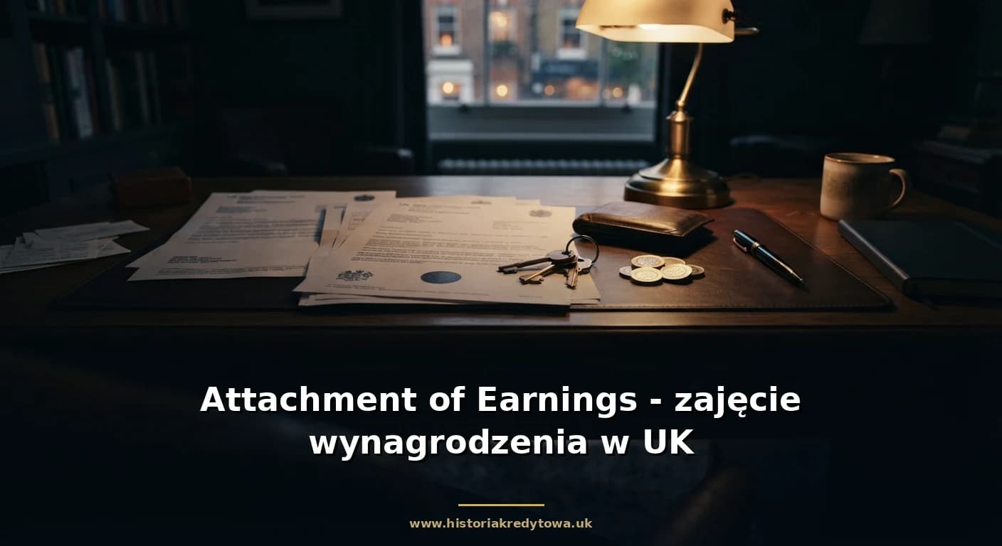 Attachment of Earnings - zajęcie wynagrodzenia w UK