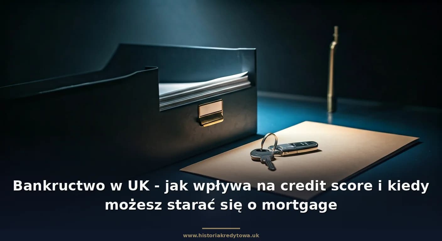 Bankructwo w UK - jak wpływa na credit score i kiedy możesz starać się o mortgage