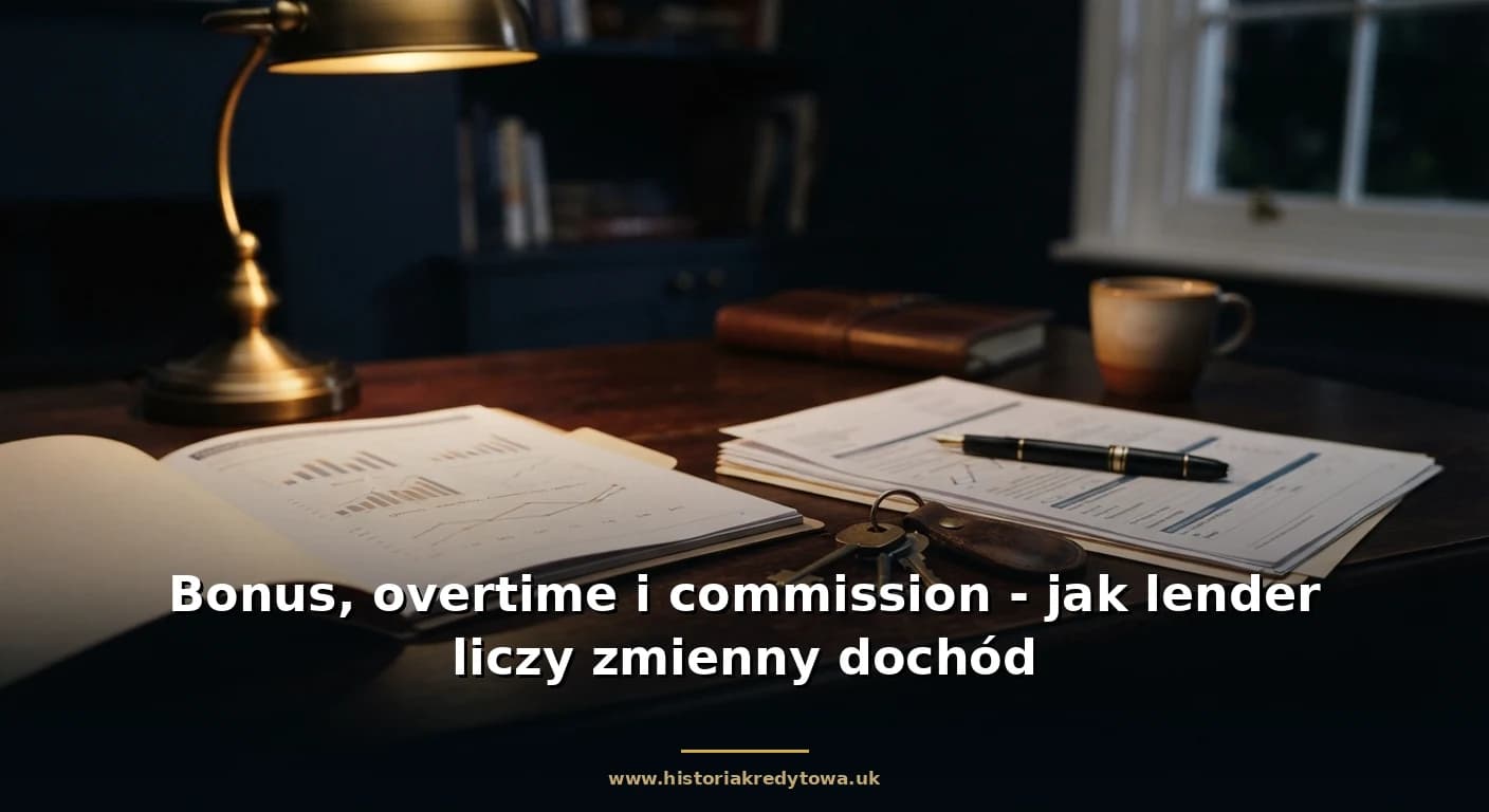 Bonus, overtime i commission - jak lender liczy zmienny dochód