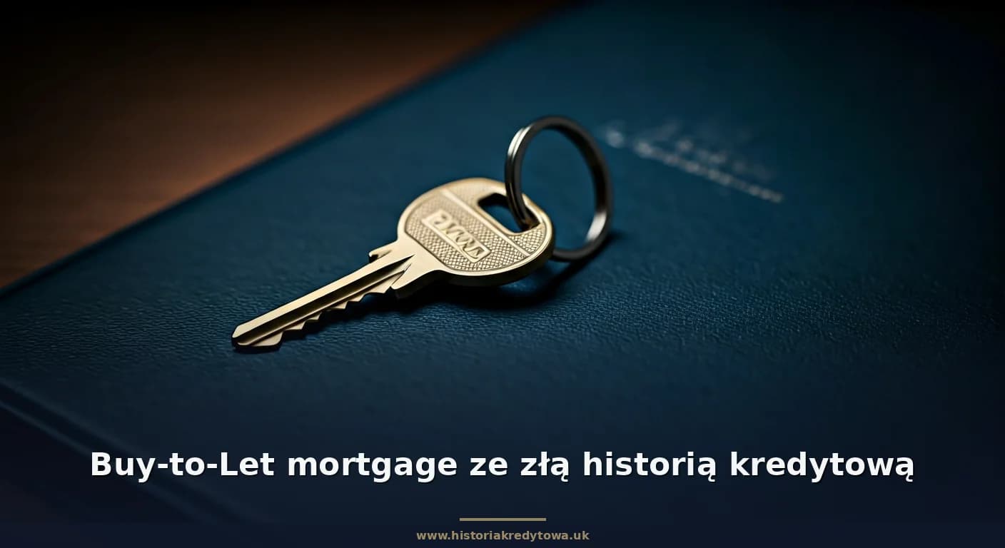 Buy-to-Let mortgage ze złą historią kredytową