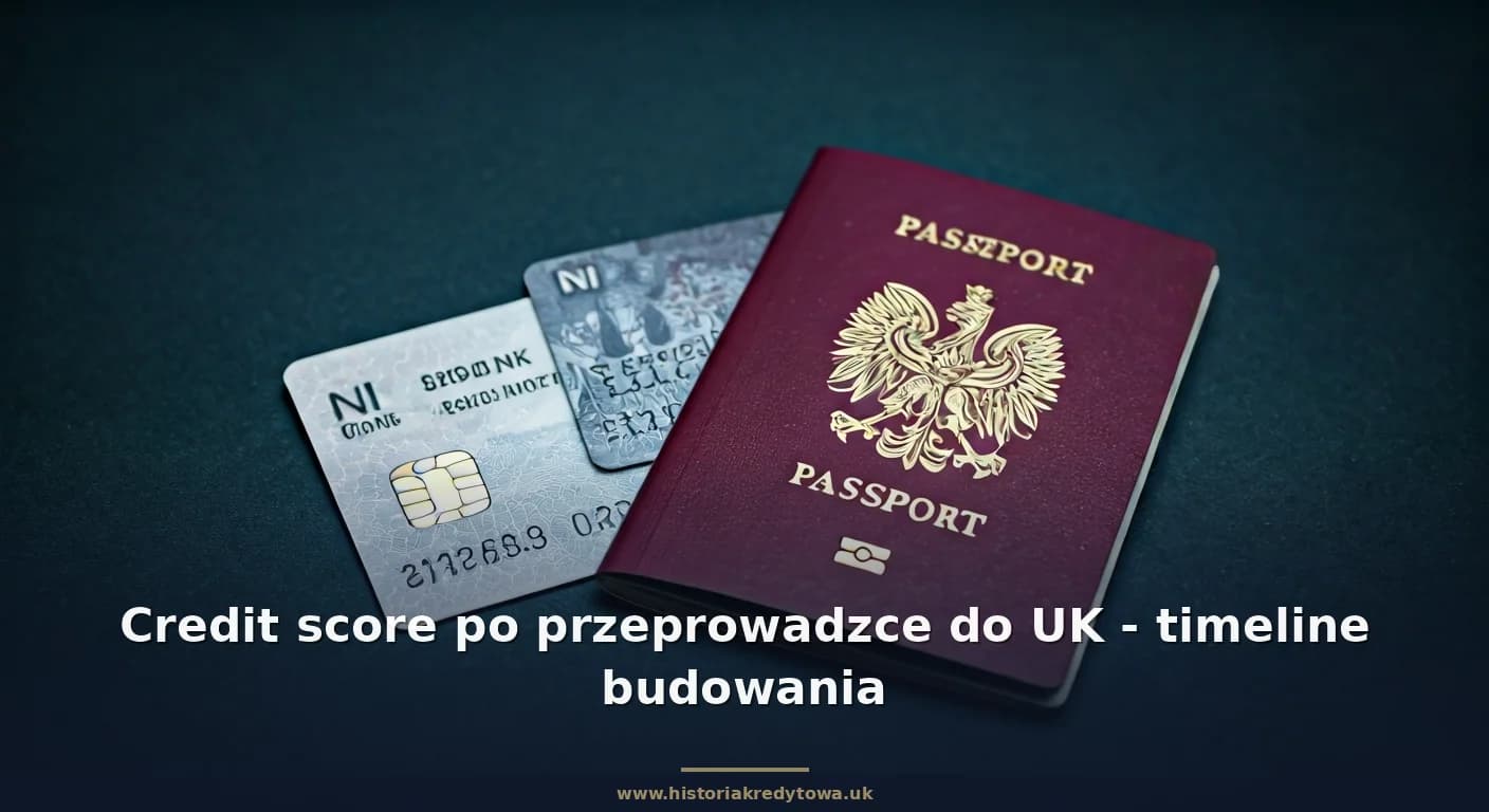 Credit score po przeprowadzce do UK - timeline budowania