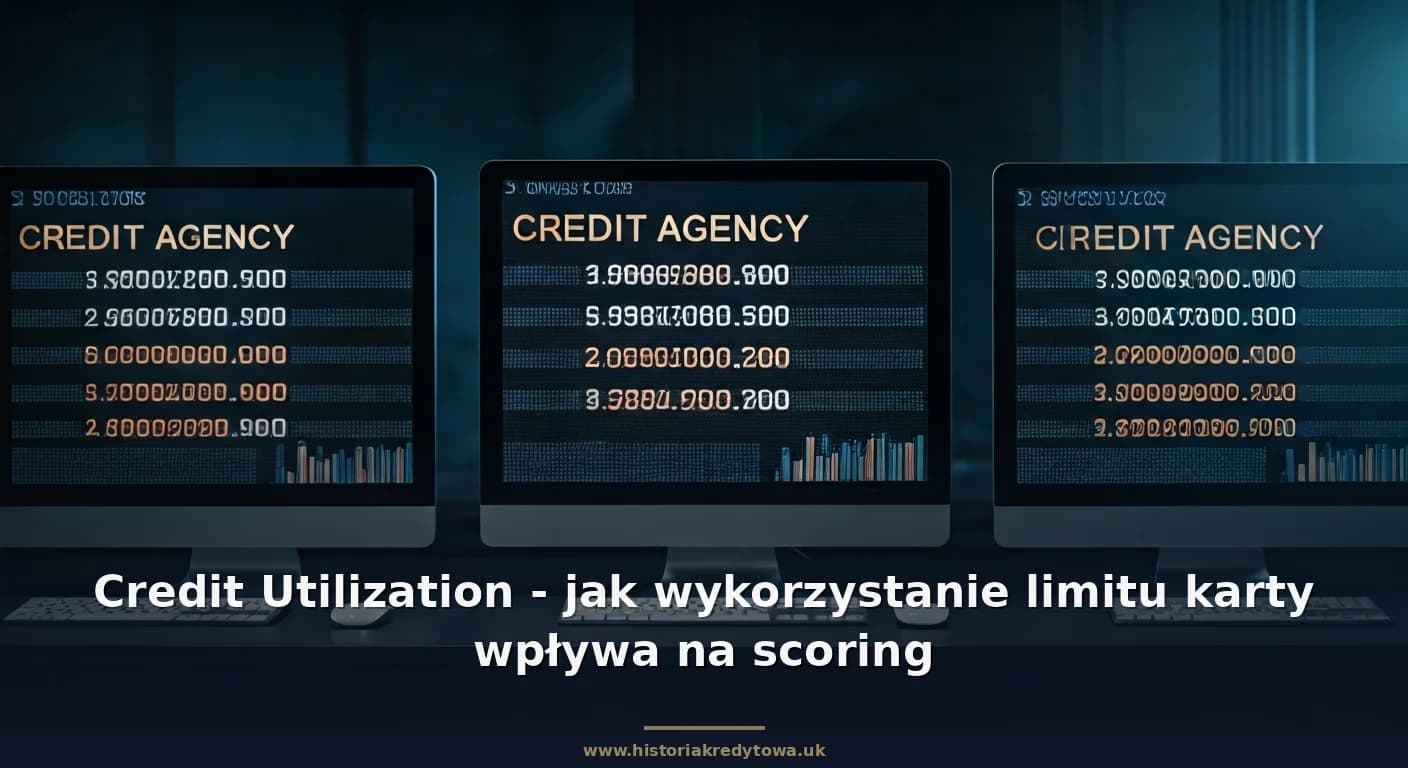 Credit Utilization - jak wykorzystanie limitu karty wpływa na scoring