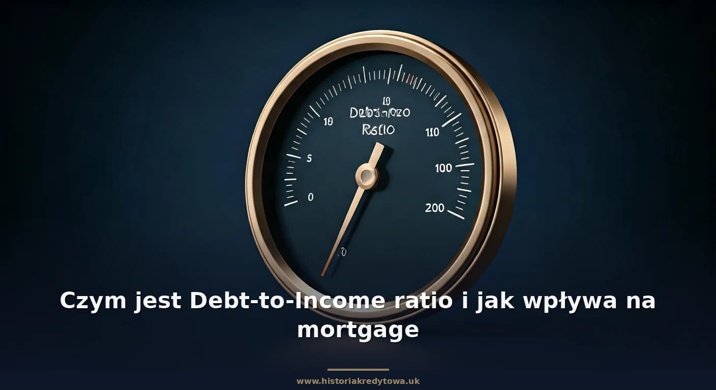 Czym jest Debt-to-Income ratio i jak wpływa na mortgage