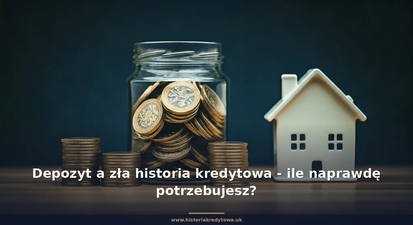 Depozyt a zła historia kredytowa - ile naprawdę potrzebujesz?