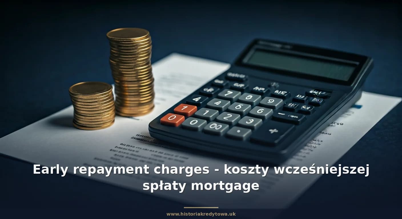Early repayment charges - koszty wcześniejszej spłaty mortgage