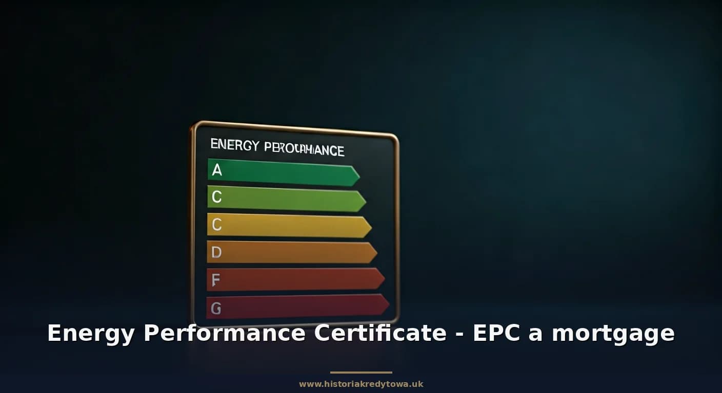 Energy Performance Certificate - EPC a mortgage
