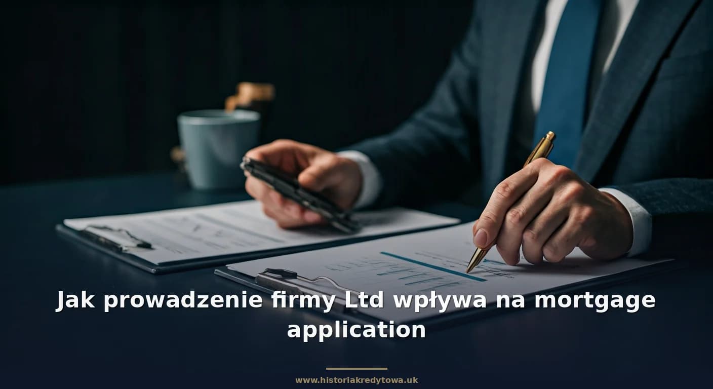 Jak prowadzenie firmy Ltd wpływa na mortgage application