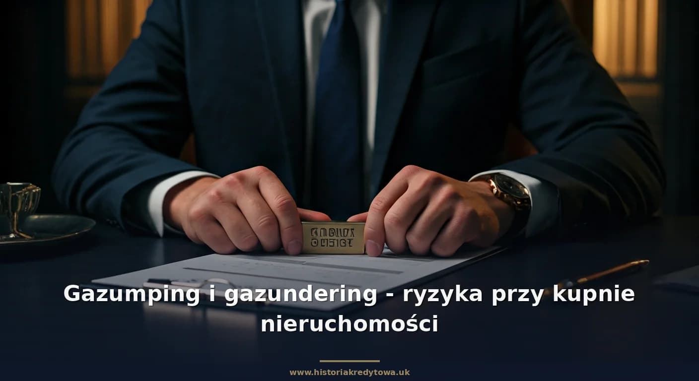 Gazumping i gazundering - ryzyka przy kupnie nieruchomości