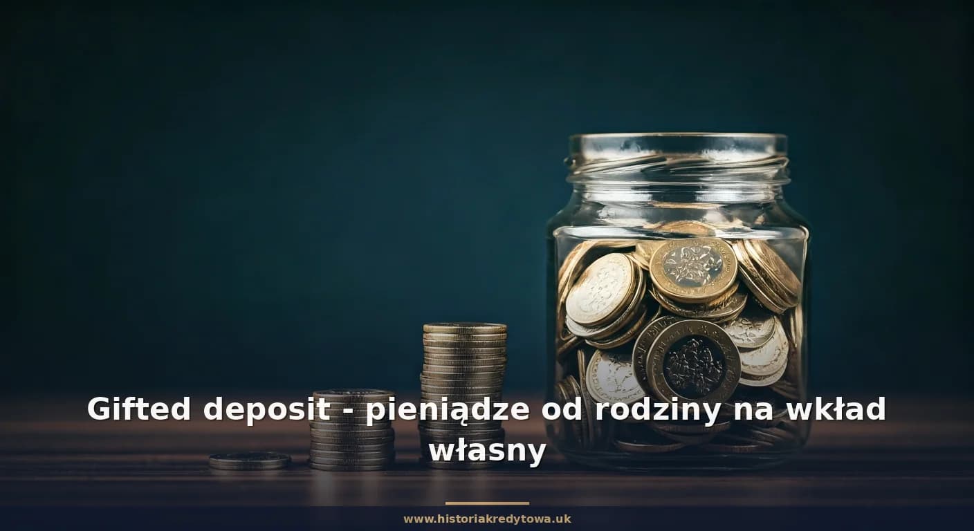 Gifted deposit - pieniądze od rodziny na wkład własny