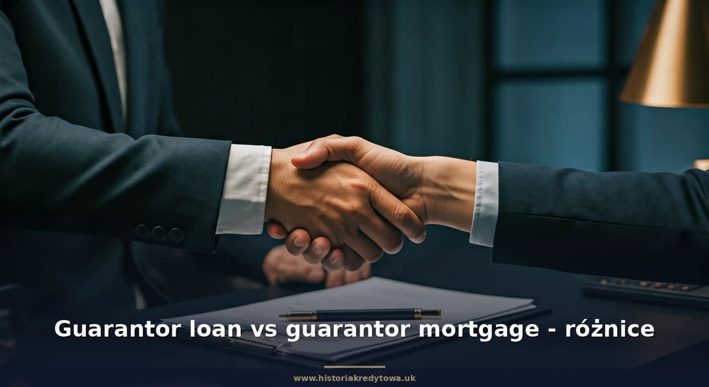 Guarantor loan vs guarantor mortgage - różnice