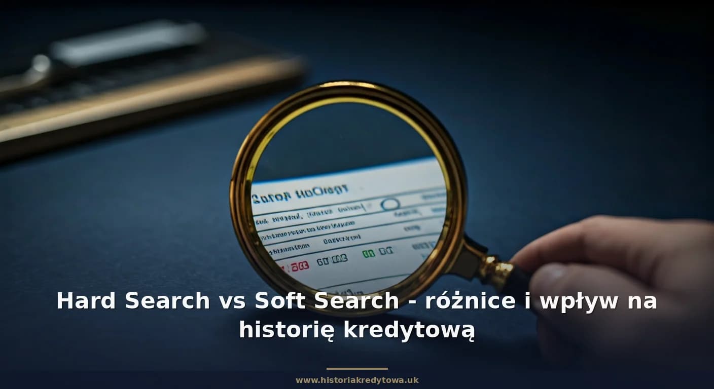 Hard Search vs Soft Search - różnice i wpływ na historię kredytową