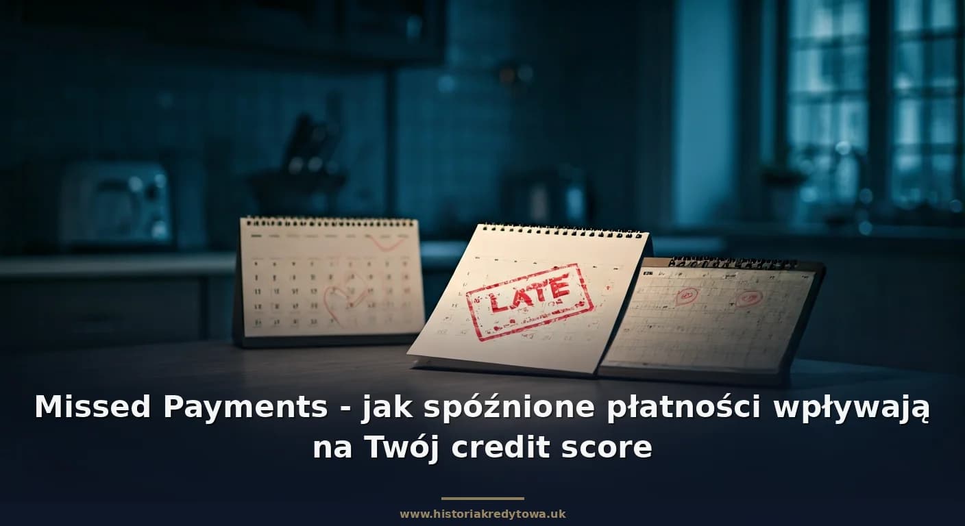 Missed Payments - jak spóźnione płatności wpływają na Twój credit score
