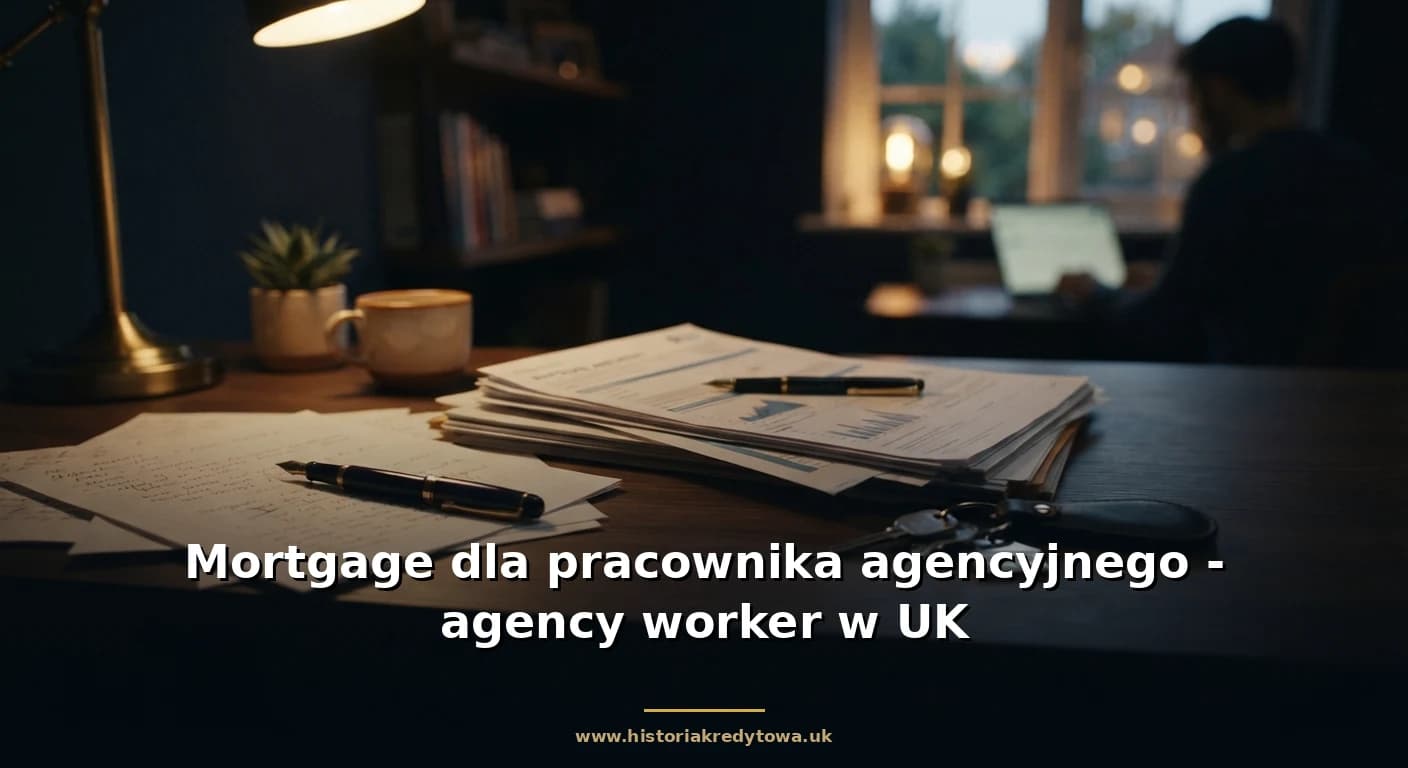 Mortgage dla pracownika agencyjnego - agency worker w UK