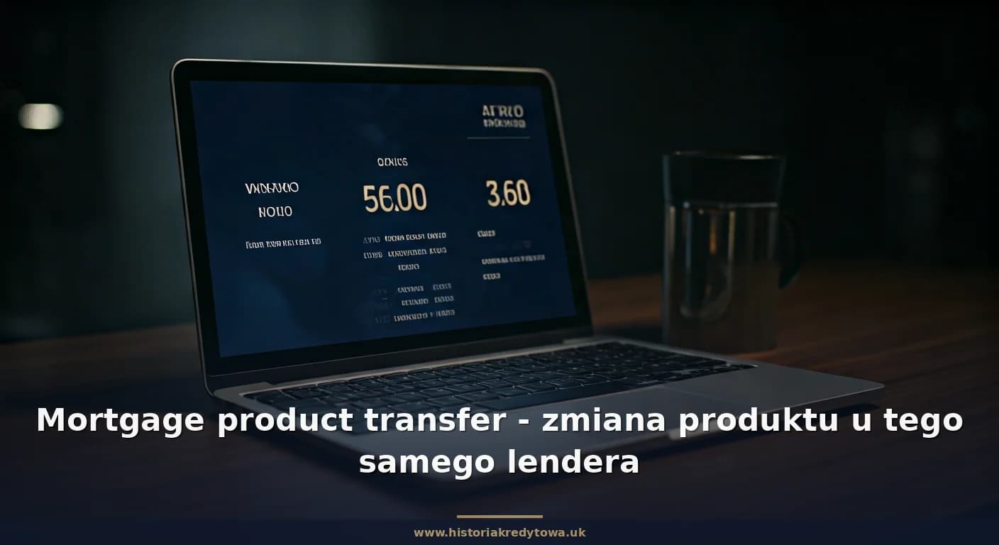 Mortgage product transfer - zmiana produktu u tego samego lendera