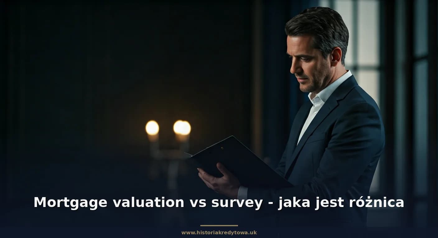 Mortgage valuation vs survey - jaka jest różnica