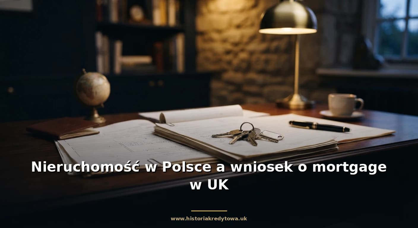 Nieruchomość w Polsce a wniosek o mortgage w UK