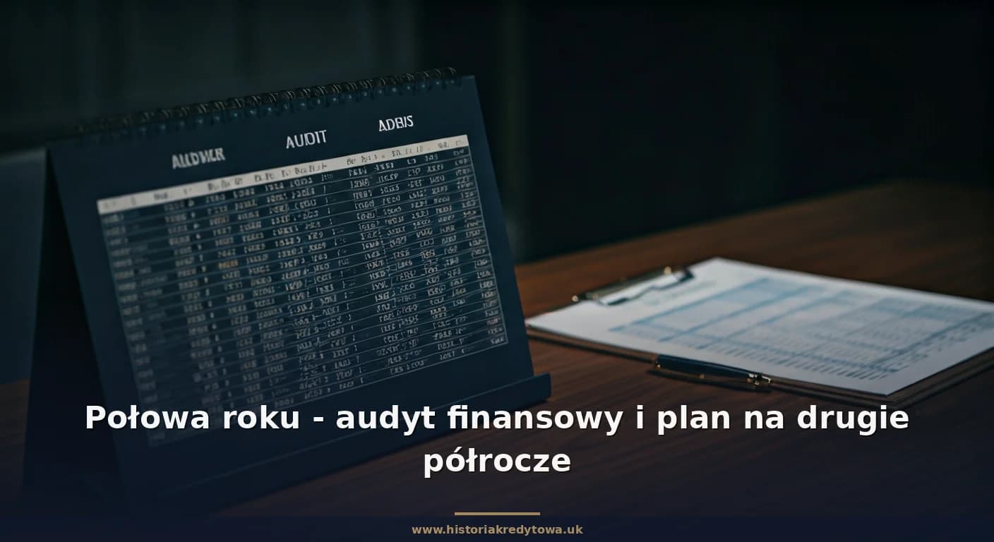 Połowa roku - audyt finansowy i plan na drugie półrocze