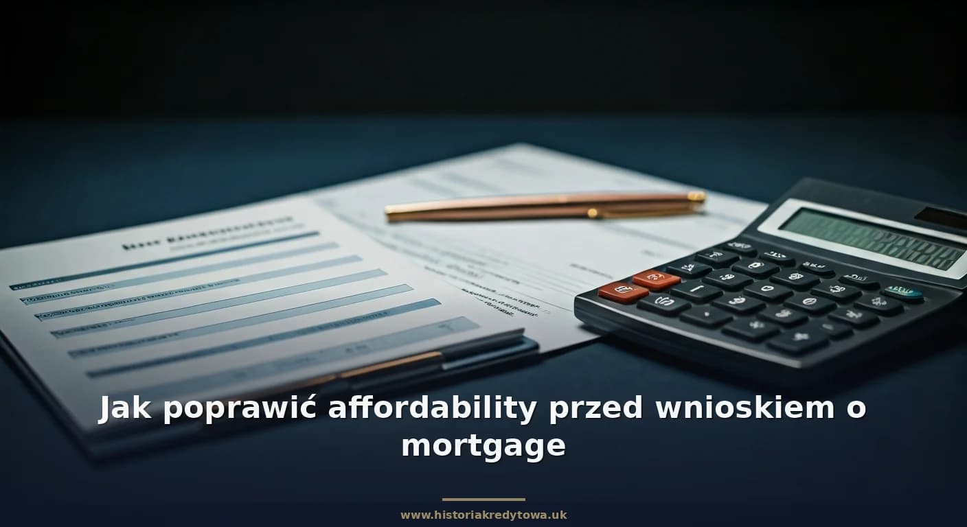 Jak poprawić affordability przed wnioskiem o mortgage