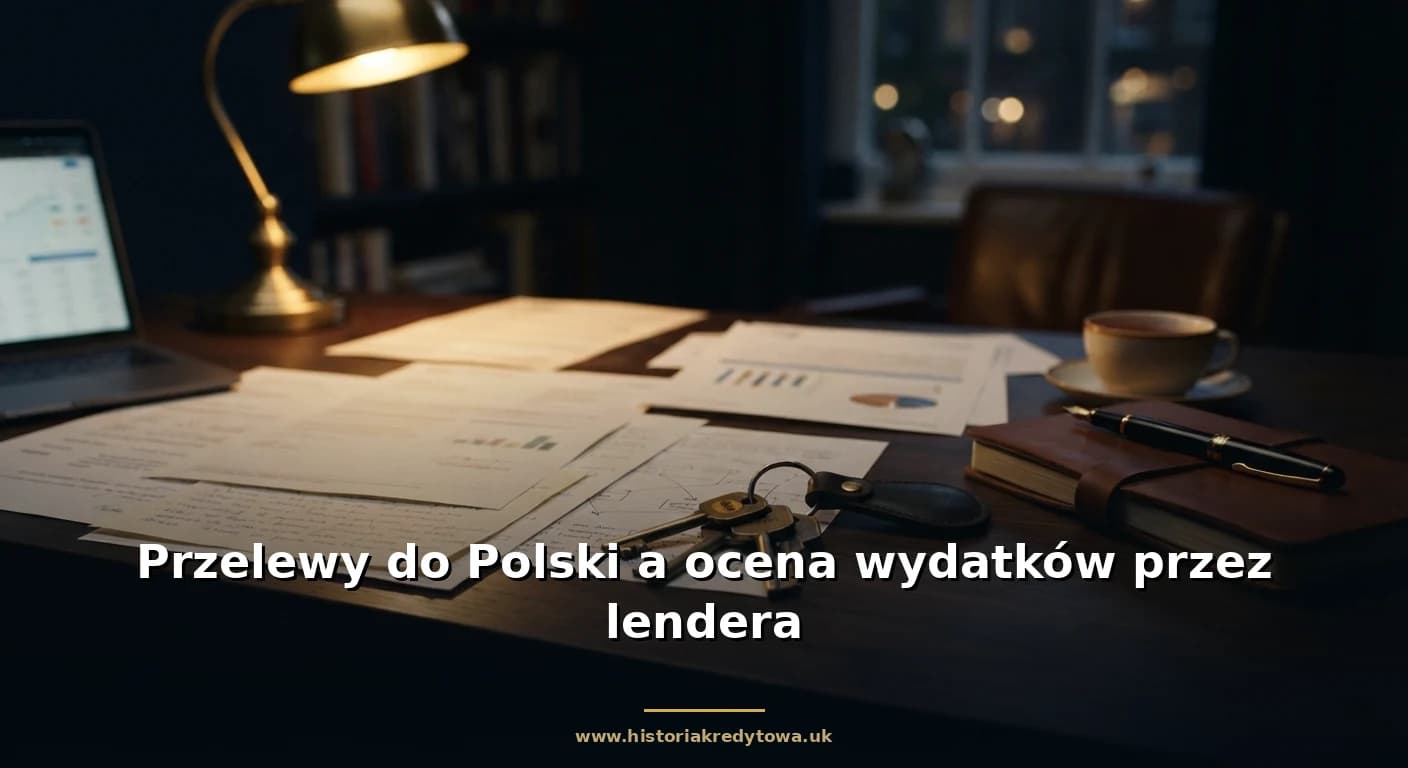 Przelewy do Polski a ocena wydatków przez lendera
