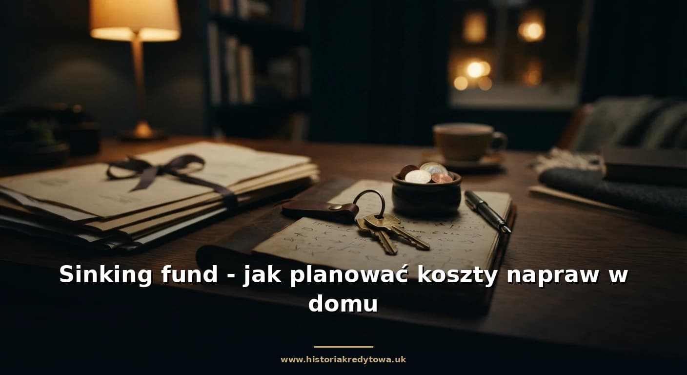 Sinking fund - jak planować koszty napraw w domu