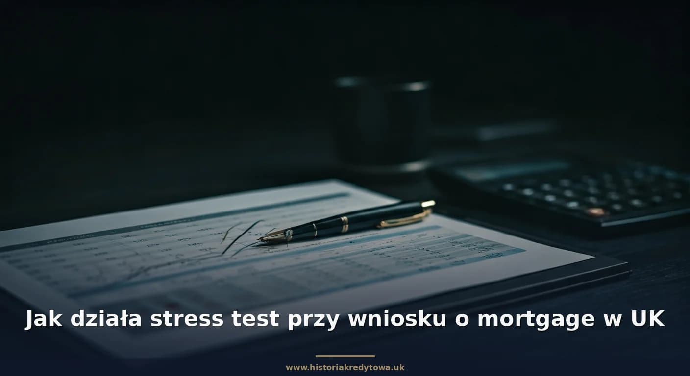 Jak działa stress test przy wniosku o mortgage w UK