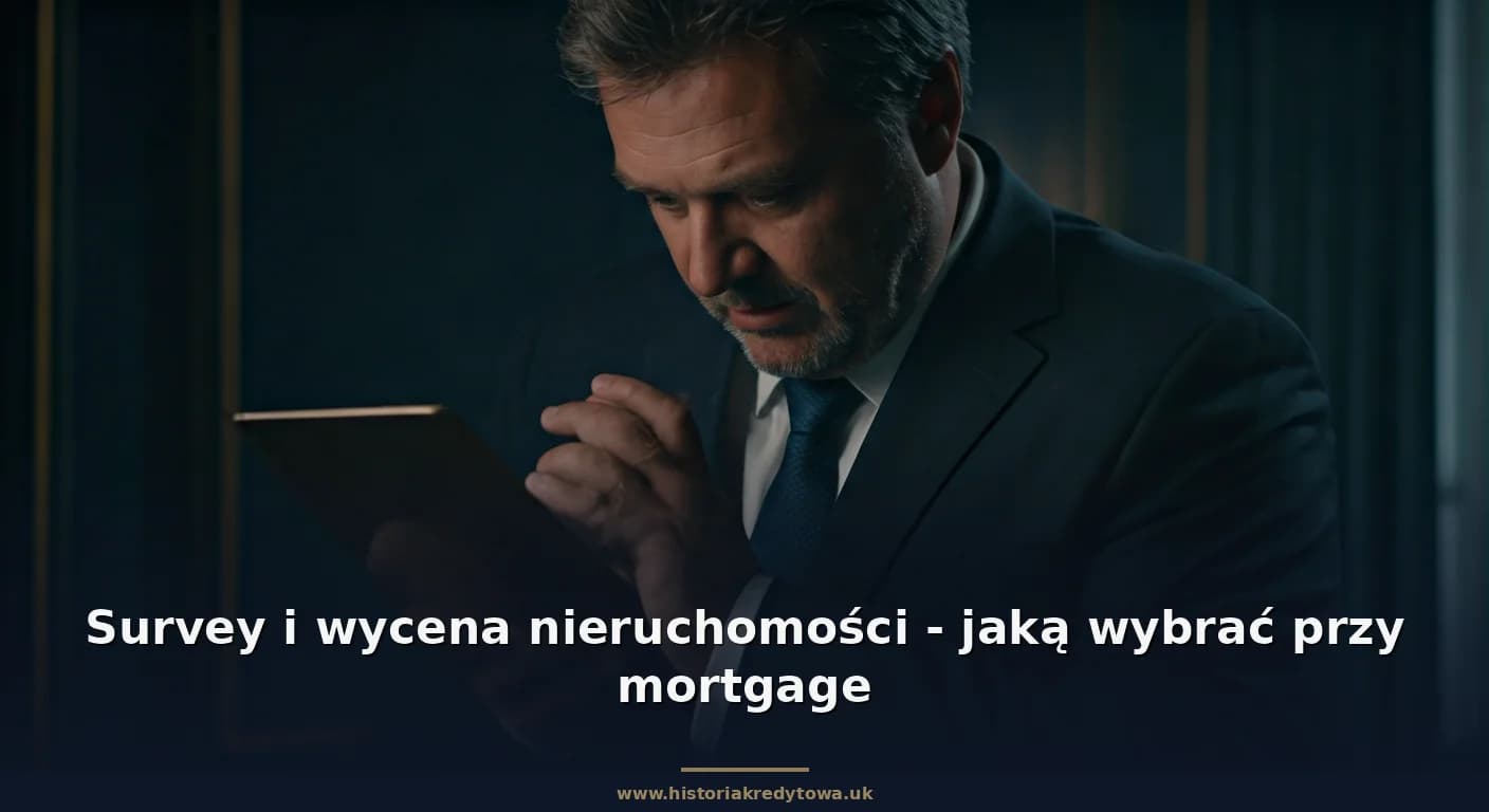 Survey i wycena nieruchomości - jaką wybrać przy mortgage