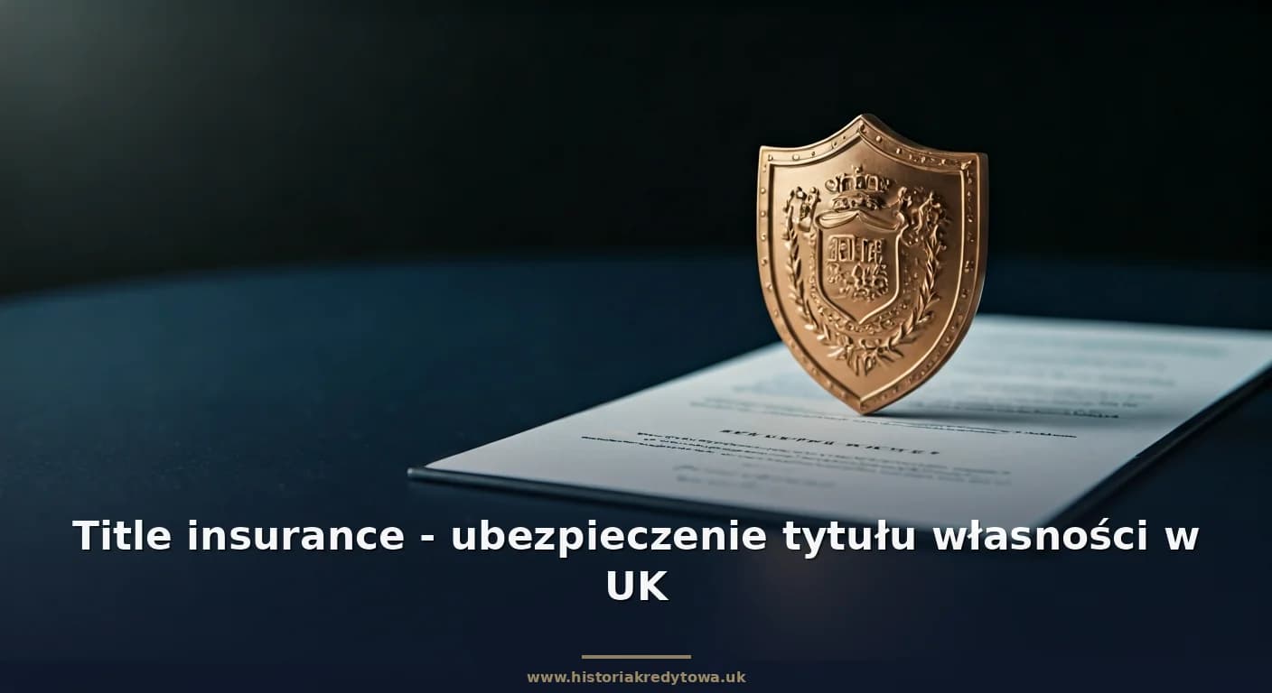 Title insurance - ubezpieczenie tytułu własności w UK