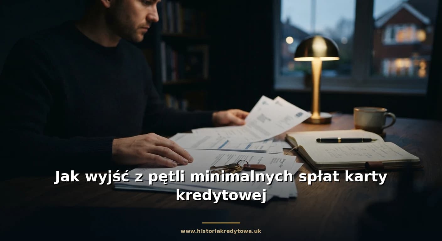 Jak wyjść z pętli minimalnych spłat karty kredytowej