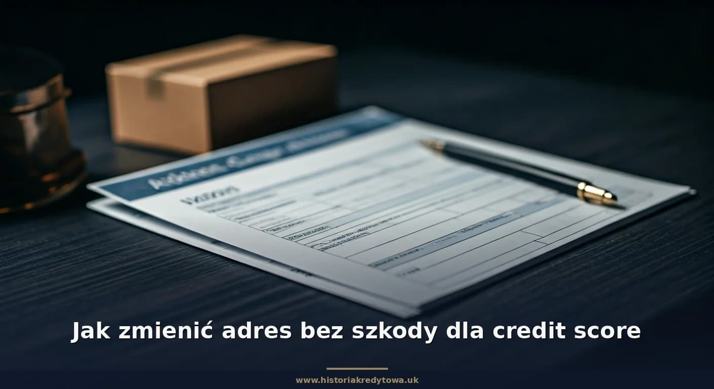 Jak zmienić adres bez szkody dla credit score