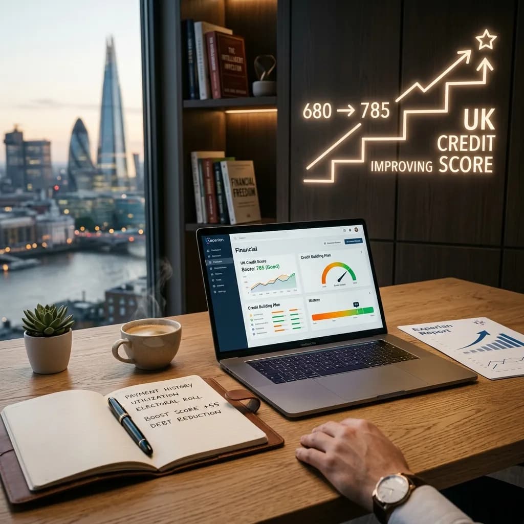 Jak poprawić zdolność kredytową w UK w 10 krokach