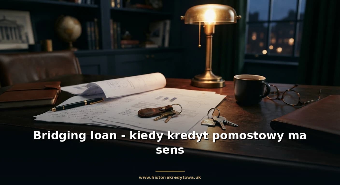 Bridging loan - kiedy kredyt pomostowy ma sens