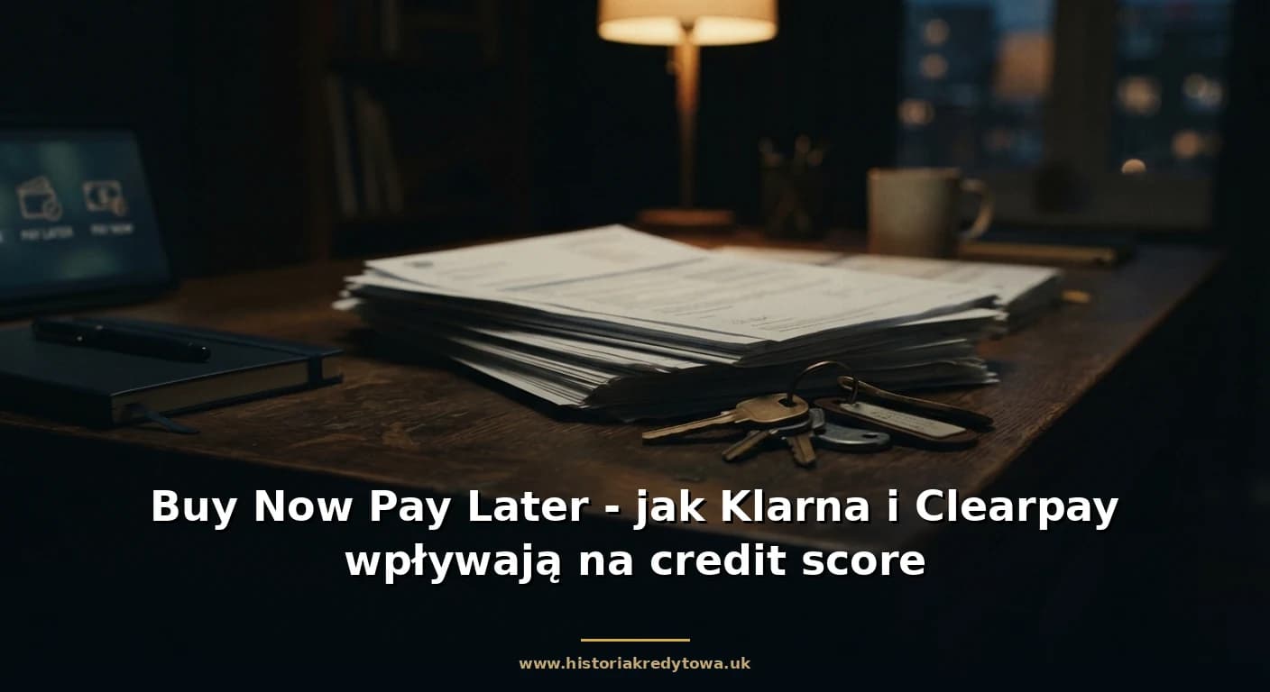 Buy Now Pay Later - jak Klarna i Clearpay wpływają na credit score