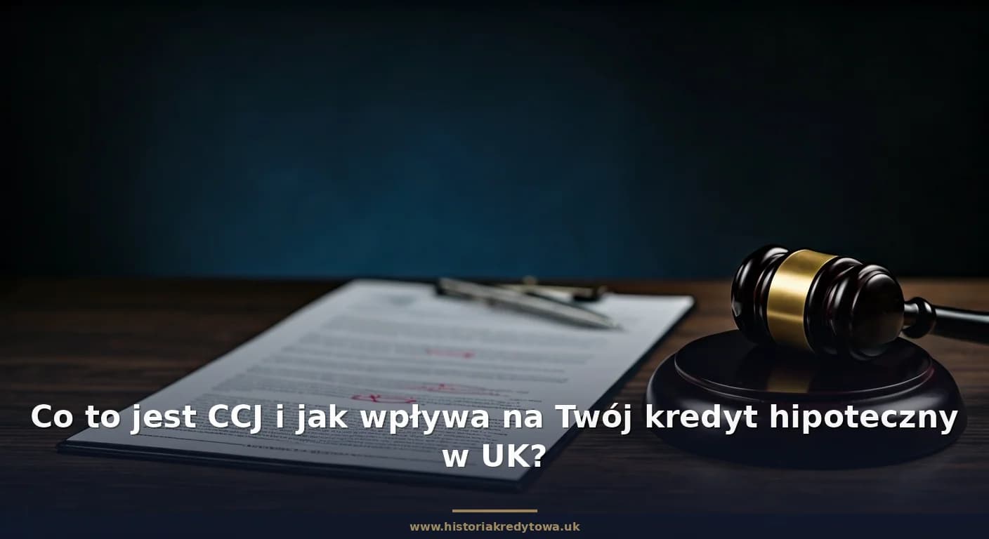 Co to jest CCJ i jak wpływa na Twój kredyt hipoteczny w UK?