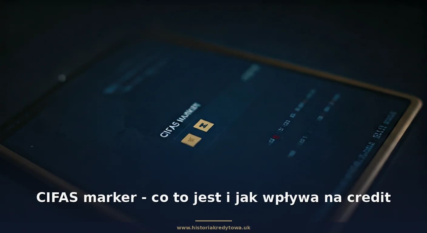 CIFAS marker - co to jest i jak wpływa na credit