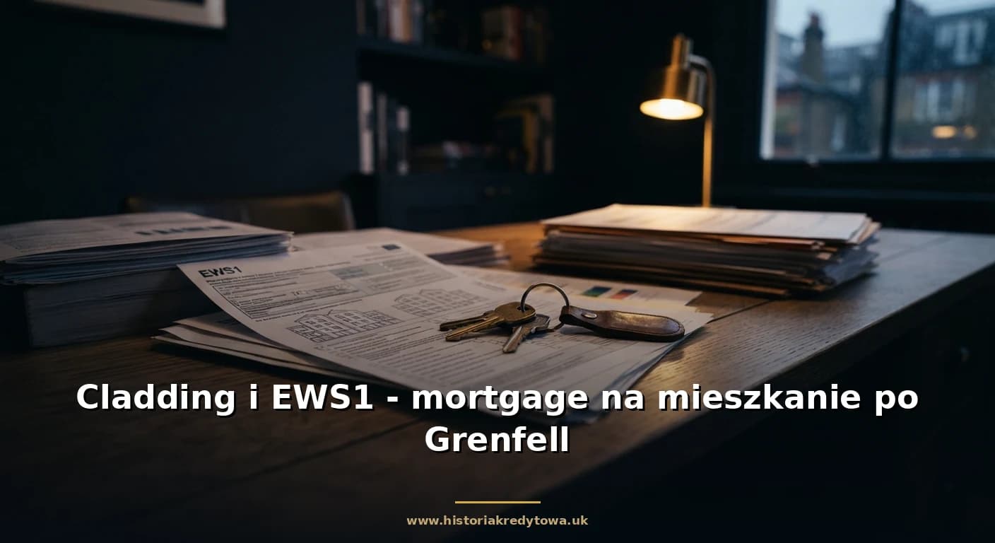 Cladding i EWS1 - mortgage na mieszkanie po Grenfell