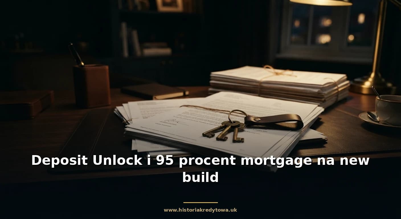 Deposit Unlock i 95 procent mortgage na new build