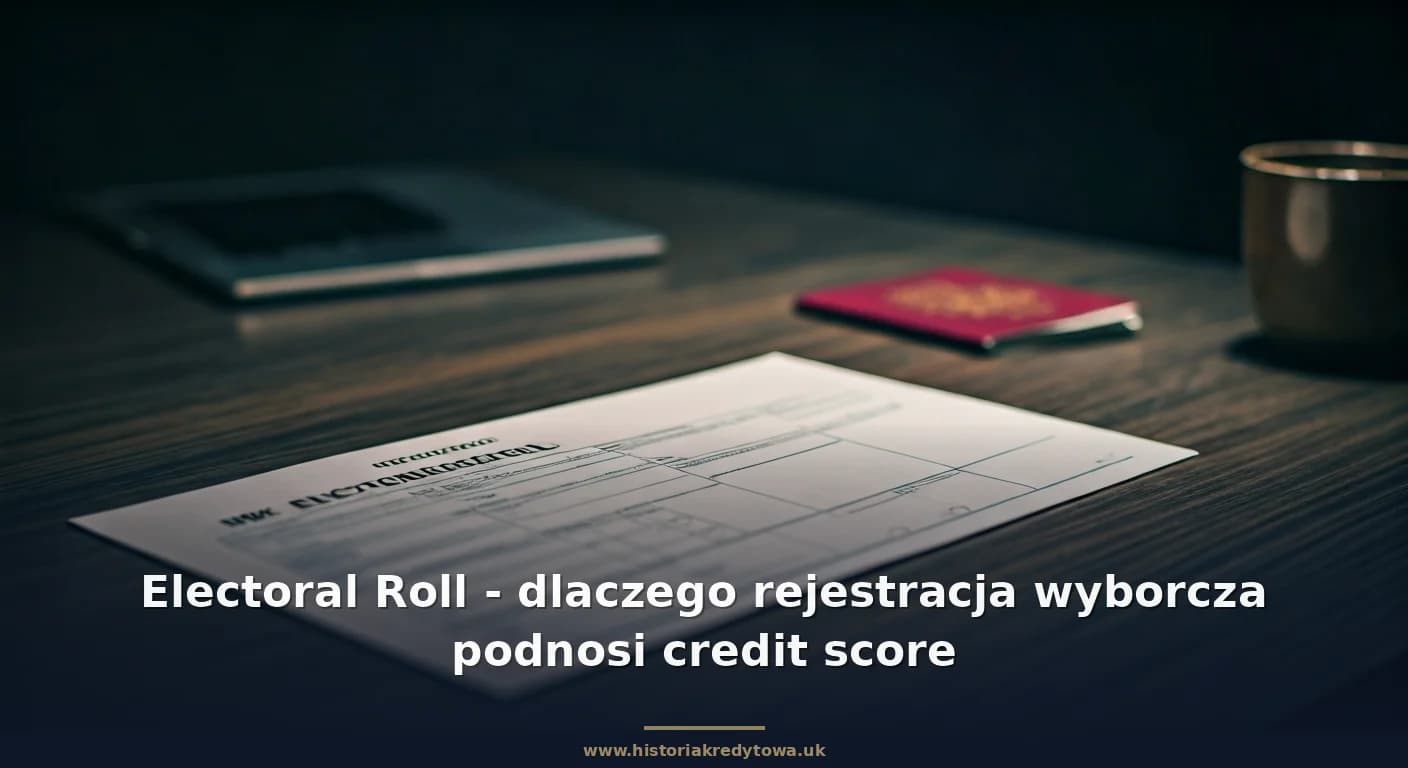 Electoral Roll - dlaczego rejestracja wyborcza podnosi credit score