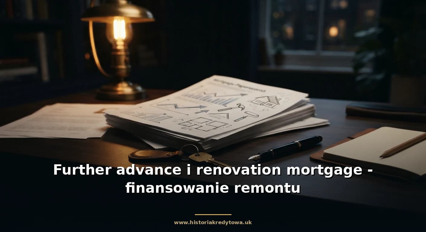 Further advance i renovation mortgage - finansowanie remontu