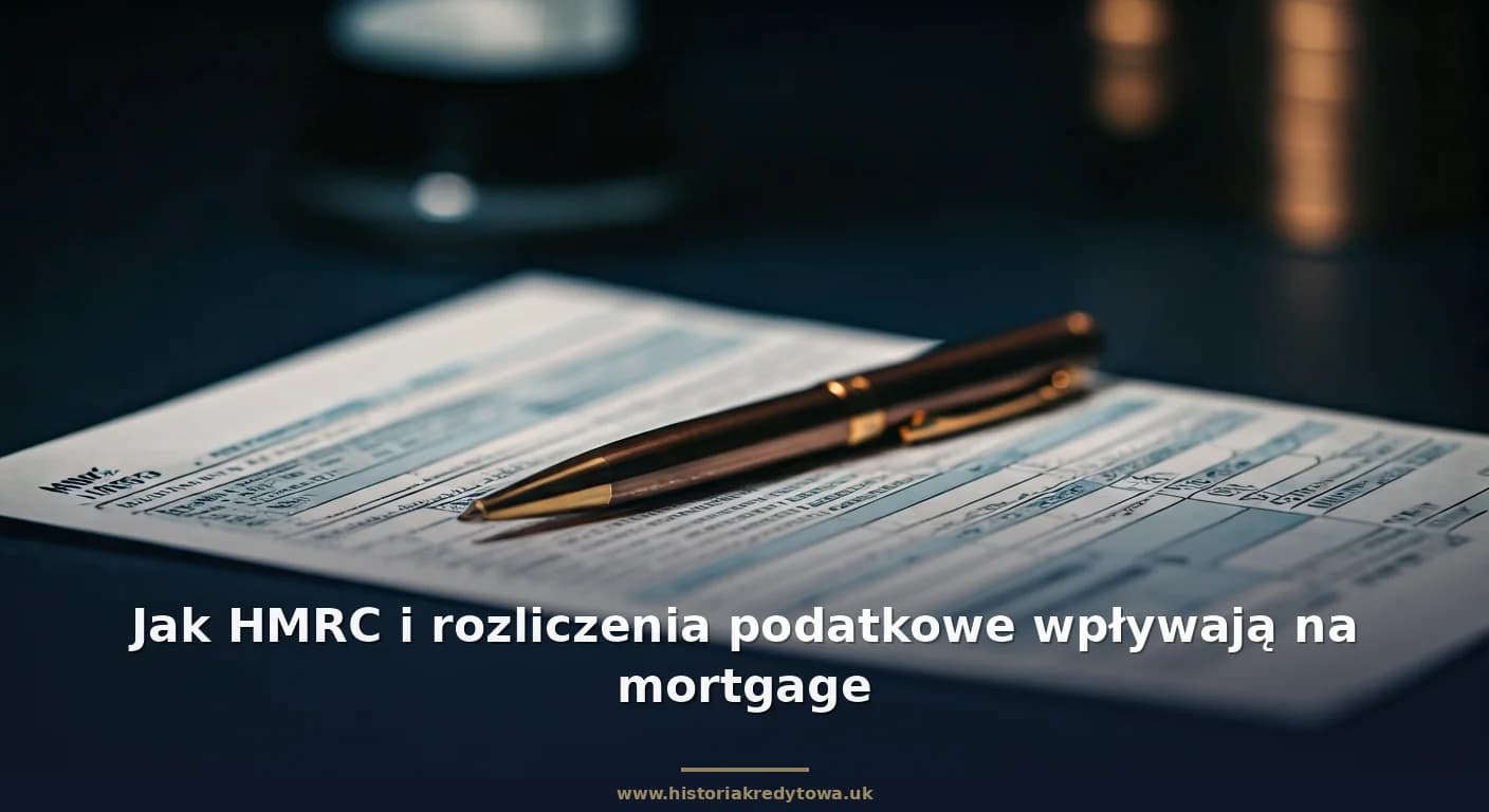 Jak HMRC i rozliczenia podatkowe wpływają na mortgage