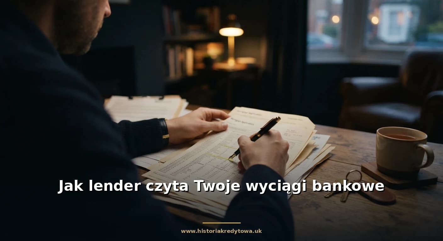 Jak lender czyta Twoje wyciągi bankowe