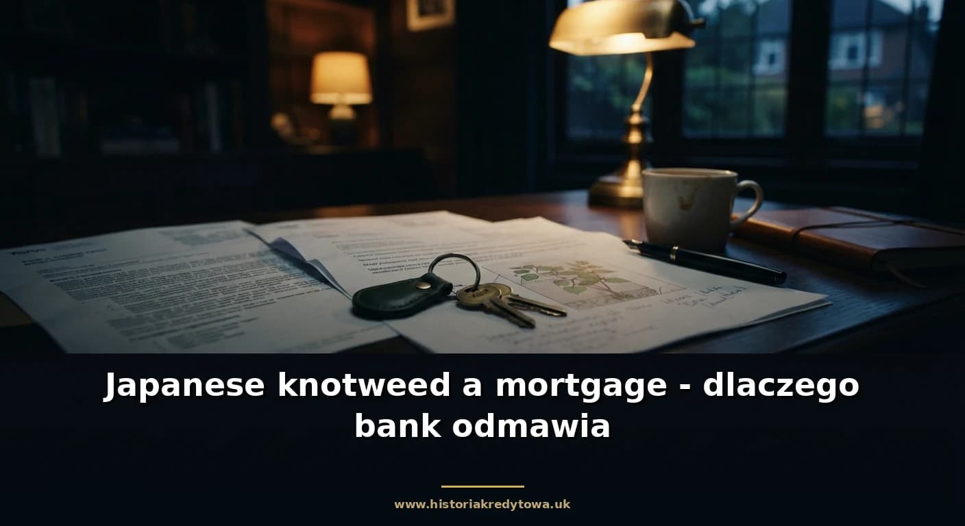 Japanese knotweed a mortgage - dlaczego bank odmawia