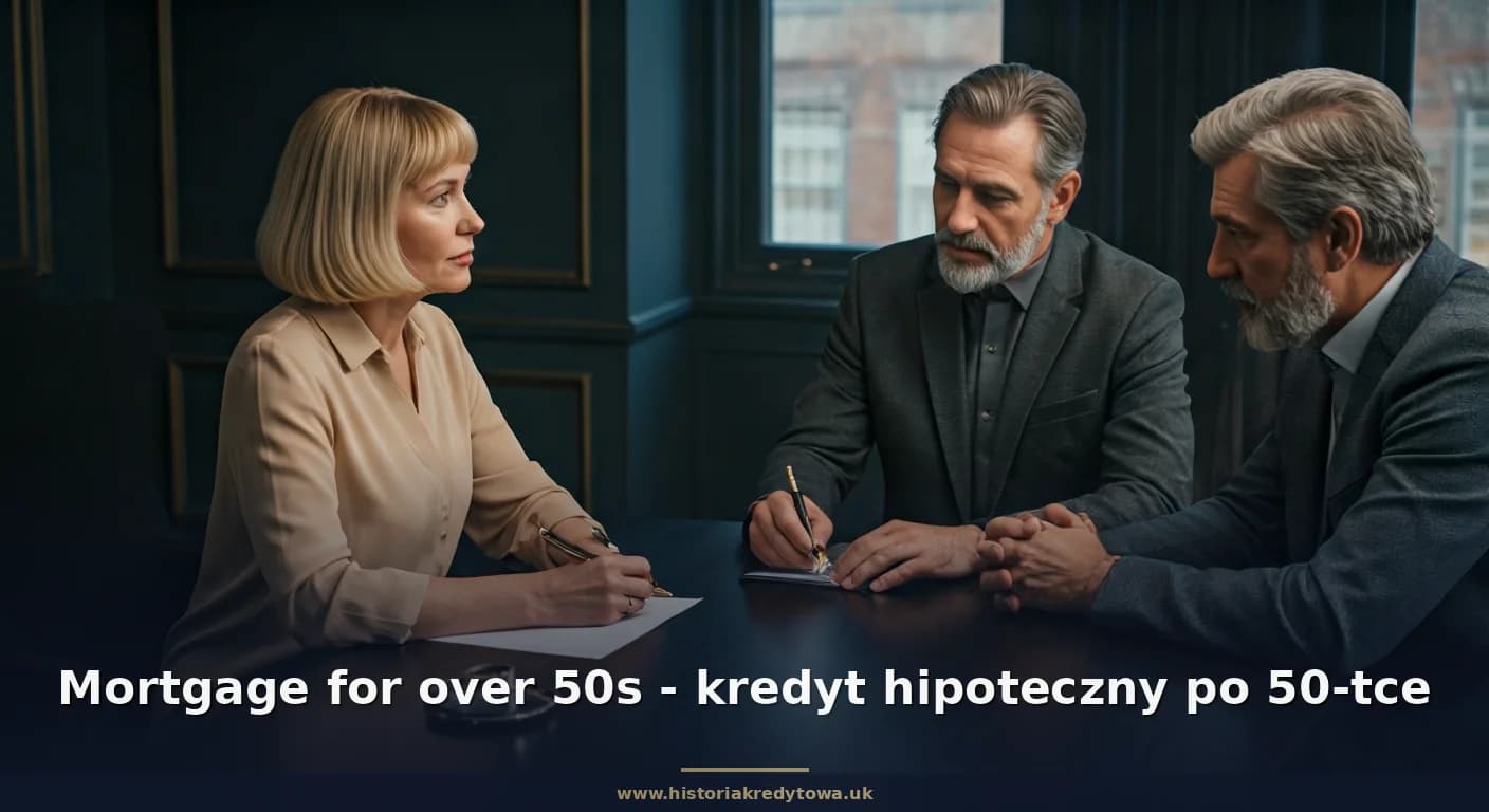 Mortgage for over 50s - kredyt hipoteczny po 50-tce