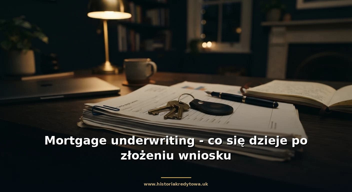 Mortgage underwriting - co się dzieje po złożeniu wniosku