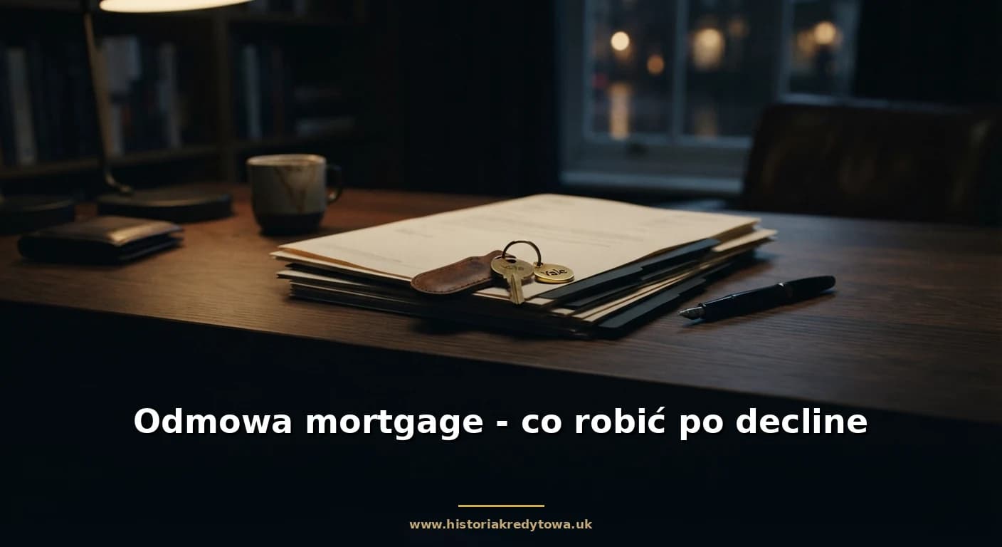 Odmowa mortgage - co robić po decline
