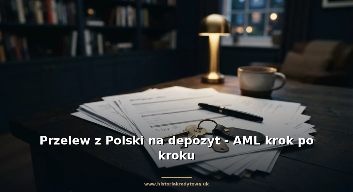 Przelew z Polski na depozyt - AML krok po kroku