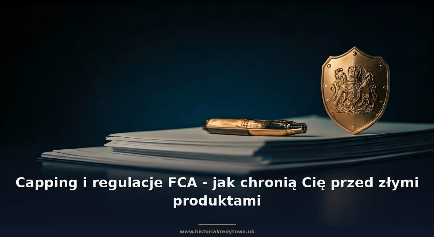 Capping i regulacje FCA - jak chronią Cię przed złymi produktami