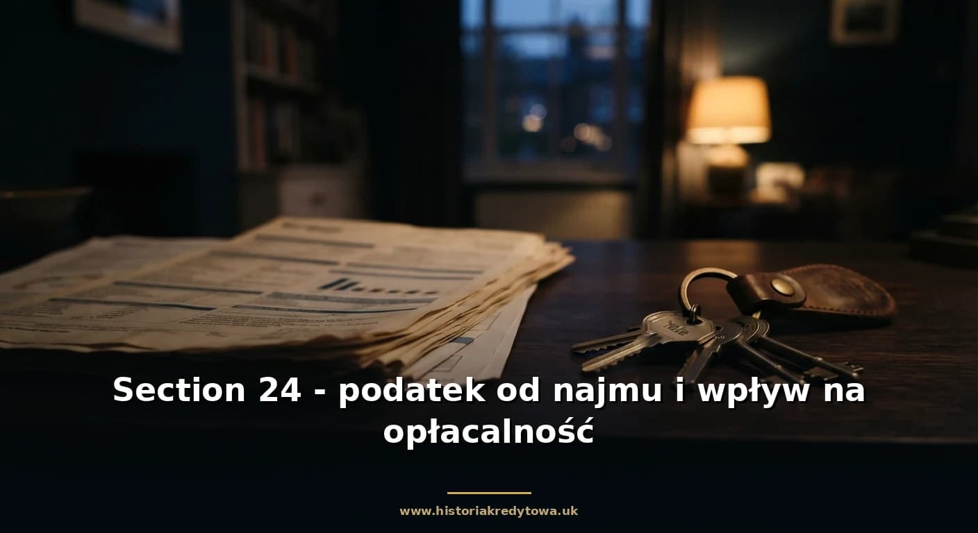 Section 24 - podatek od najmu i wpływ na opłacalność