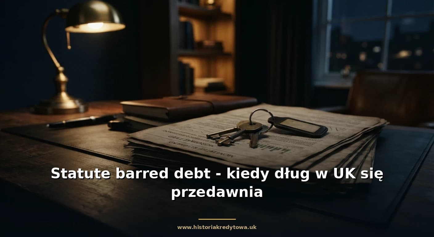 Statute barred debt - kiedy dług w UK się przedawnia