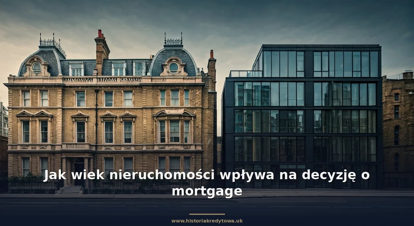 Jak wiek nieruchomości wpływa na decyzję o mortgage