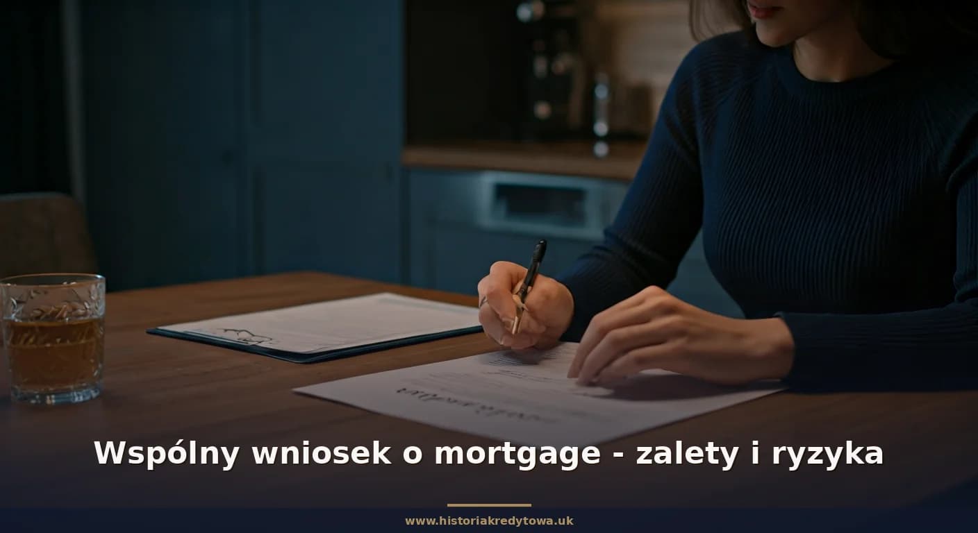 Wspólny wniosek o mortgage - zalety i ryzyka
